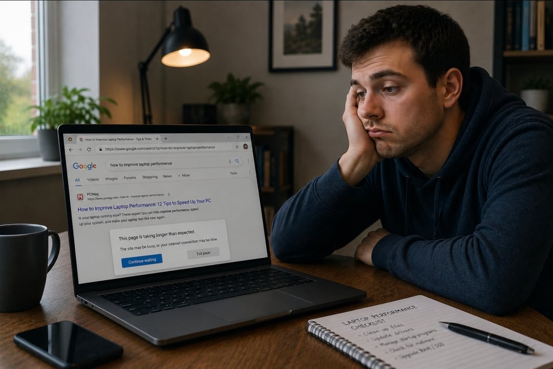 Why Is My Laptop So Slow? Common Causes & Prevention Tips